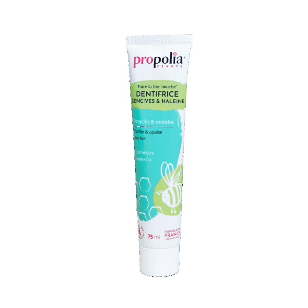 Soothing and purifying fluoride-free toothpaste, Propolis, Mint, Aniseed