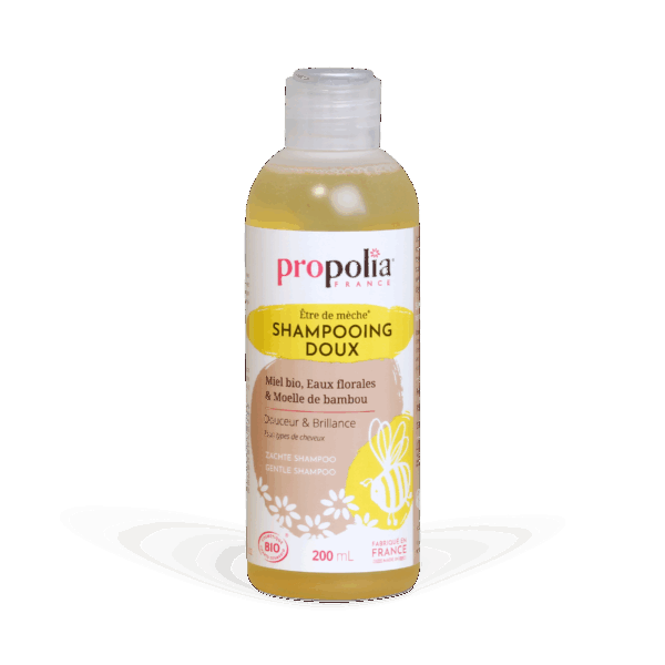 Gentle honey-bamboo orange blossom shampoo