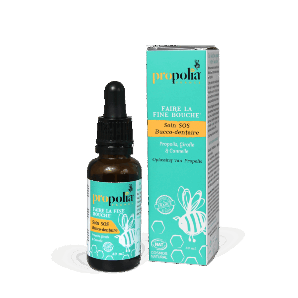 SOS Soin bucco-dentaire à la propolis girofle et cannelle
