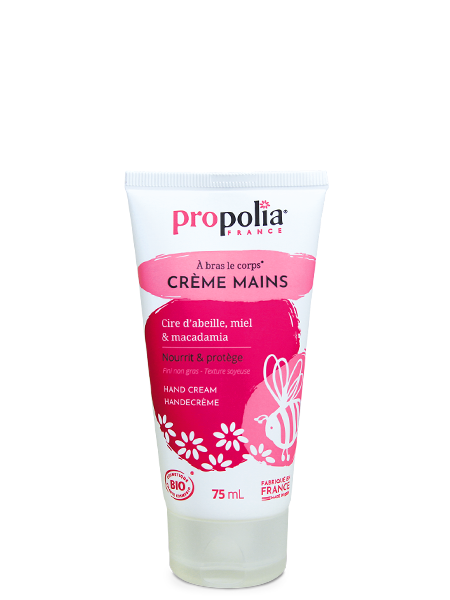 Organic beeswax, honey and macadamia hand cream