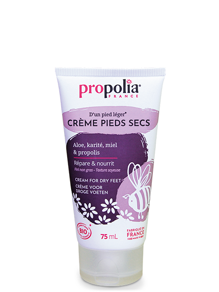 Dry foot cream, Aloe, shea, honey and propolis