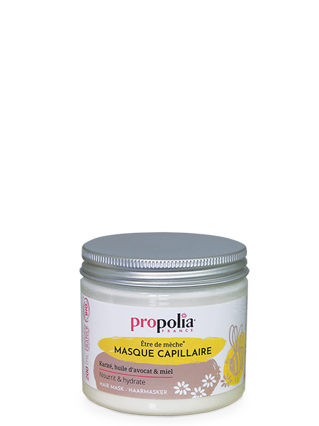 Hair mask, shea, avocado oil and honey