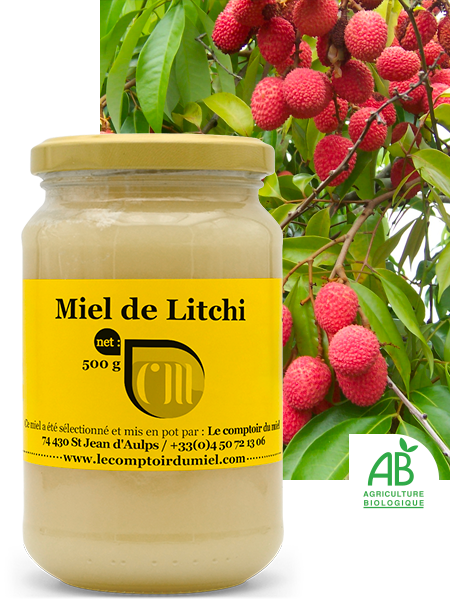 miel-litchi-bio Miel de litchi bio
