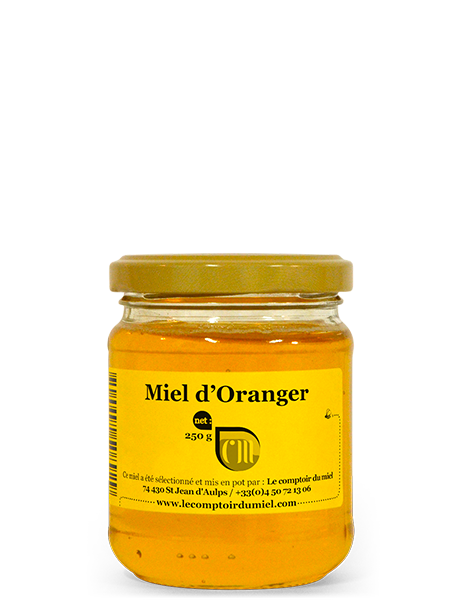 Orange blossom honey: 250g