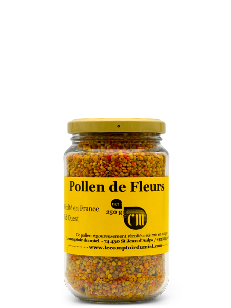 Multifloral pollen: 250g