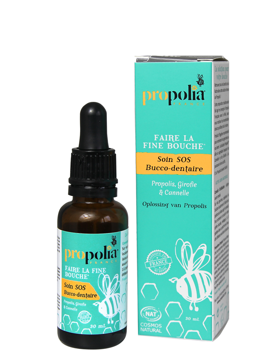Soin SOS bucco-dentaire : propolis, Girofle et cannelle