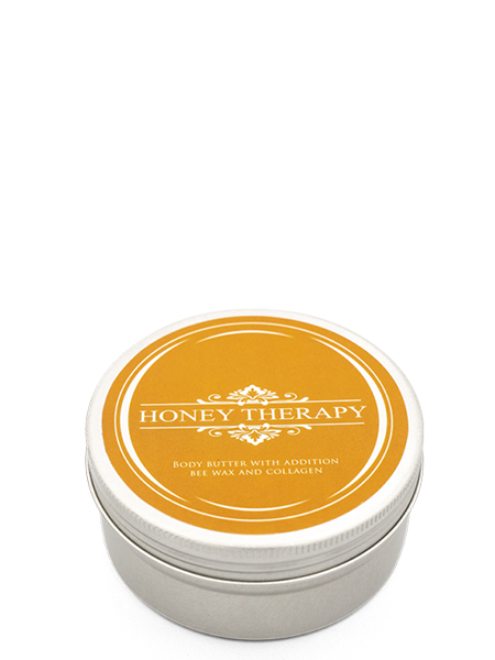 Body butter with beeswax and collagen.