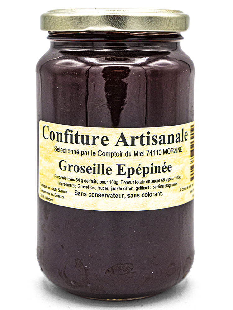 jam-groseille Artisanal seeded redcurrant jam 430g jar