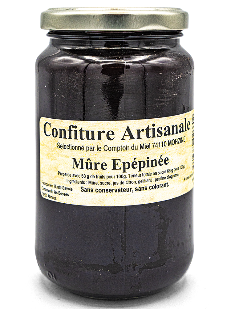jam-mure Blackberry seeded jam 430g jar