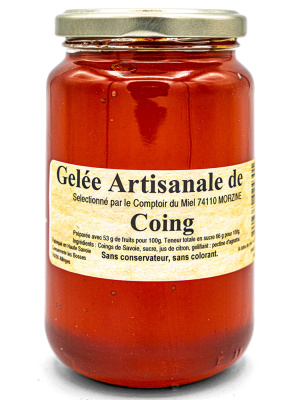 Artisanal quince jelly 430g jar