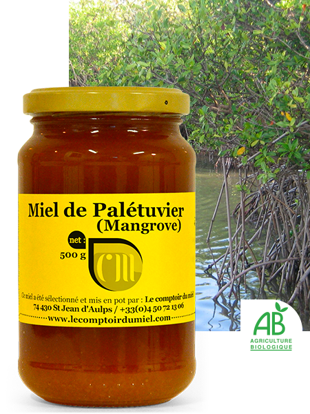 miel-paletuvier-mangrove-bio Miel de Mangrove BIO