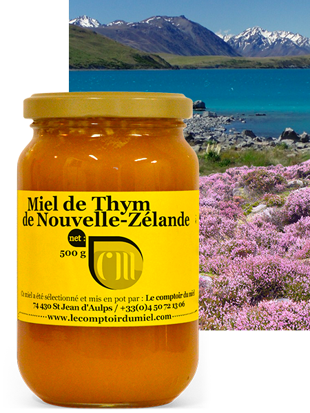 Miel de Thym de Nouvelle-Zélande
