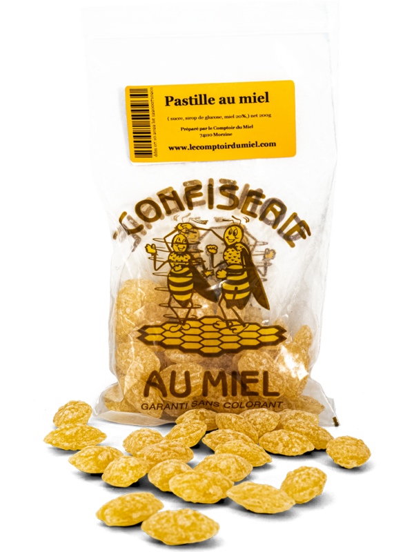 pastilles-miel Pastilles au bon goût de miel