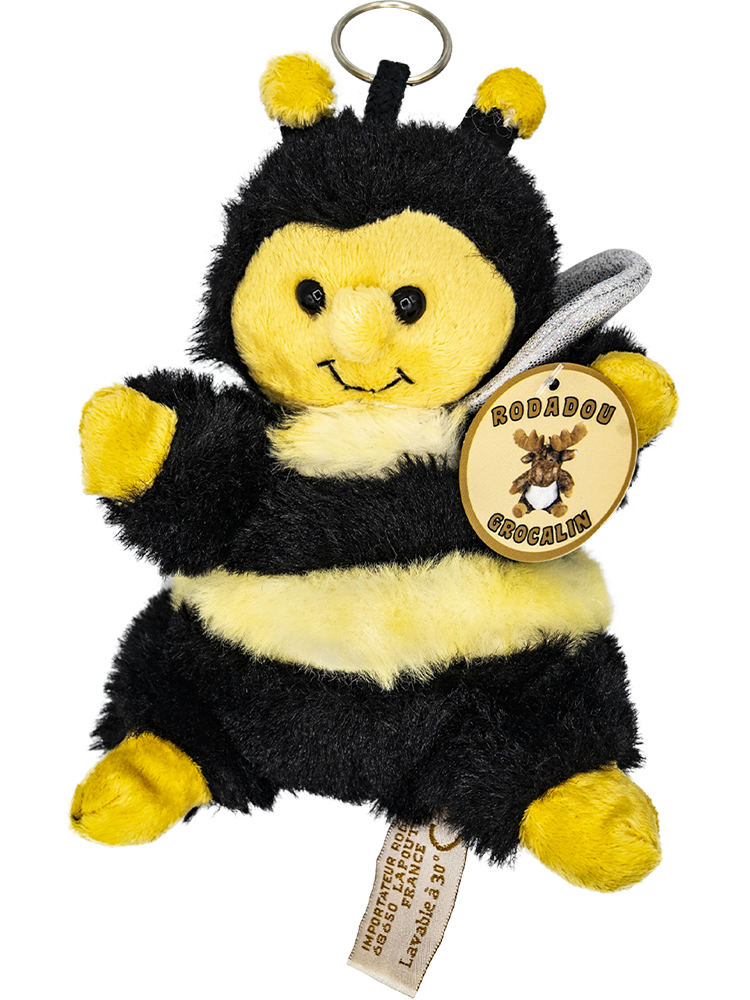 plush-bee-3 Rodadou plush key ring