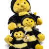 peluches-abeilles Peluches famille abeille