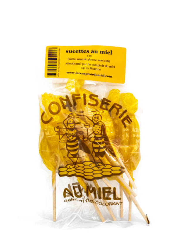 sucette-miel 10 sucettes gourmandes au miel