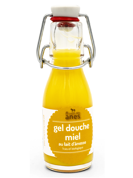 Honey donkey milk shower gel
