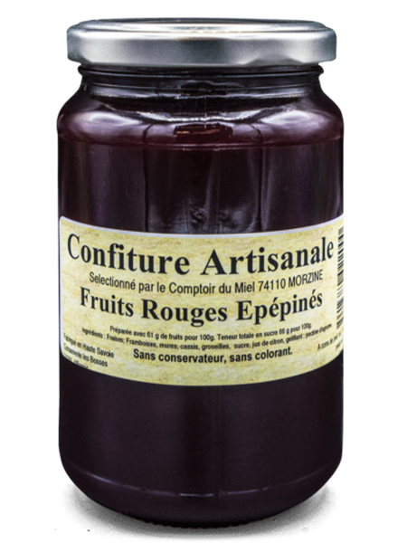 jam-red-fruit-peel Handcrafted seeded red fruit jam