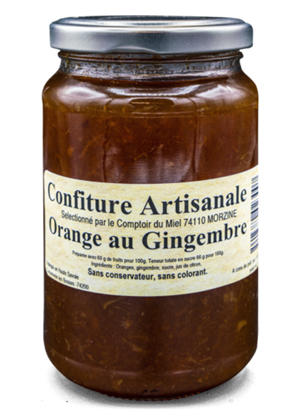 orange-ginger jam Artisanal Orange Ginger Jam