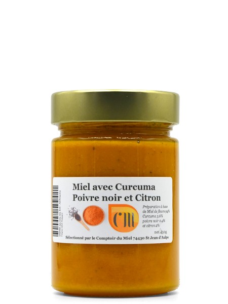 honey-curcuma-pepper-lemon-450g Honey and Turmeric