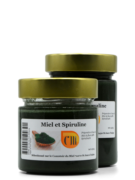 miel-spiruline Miel et spiruline