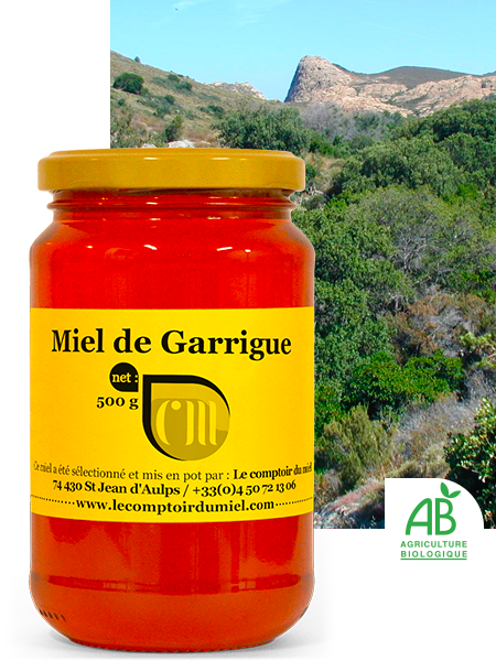 miel-garrigue-bio Miel de garrigue bio